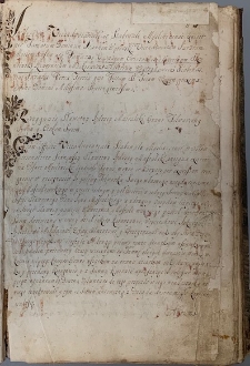 Lay judge recordsof Myślenice 1700-1725, no. 001