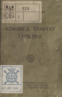 Kongres, traktat i Polska