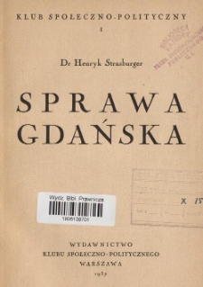 Sprawa Gdańska