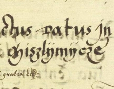 Król Zygmunt I Stary potwierdza dokument kasztelana krakowskiego Jana Amora z Tarnowa z 29 XI 1495 r., o zasadach wyboru władz miejskich Myślenic