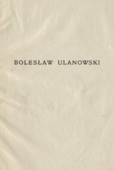 Bolesław Ulanowski