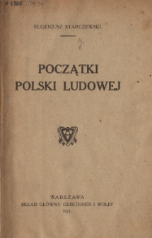 Początki Polski ludowej