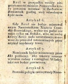 Constitution of Kingdom of Poland (after the Vienna Congress)