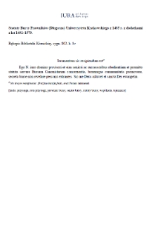 Iuramentum (Academy of Sciences (PAN) Kórnik Library, 802)