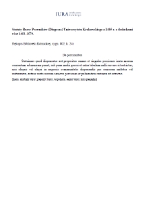 De portionibus (wersja rkp. Biblioteki Kórnickiej, sygn. 802)