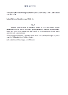 Concerning the observance of silence (Academy of Sciences (PAN) K&oacute;rnik Library, 802)