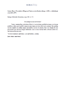 De multiplicacione servitorum (wersja rkp. Biblioteki K&oacute;rnickiej, sygn. 802)