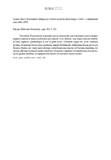 Uchwały z 7 grudnia 1579 r. – punkt 2 (wersja rkp. Biblioteki Kórnickiej, sygn. 802)