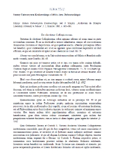 De electione collegiatorum (edited version by J. Szujski)