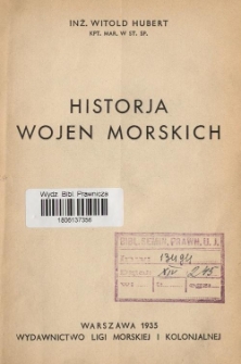 Historja wojen morskich